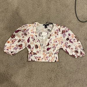 floral top from forever 21